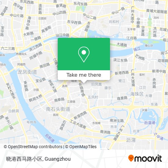 晓港西马路小区 map