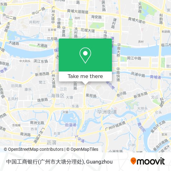 中国工商银行(广州市大塘分理处) map