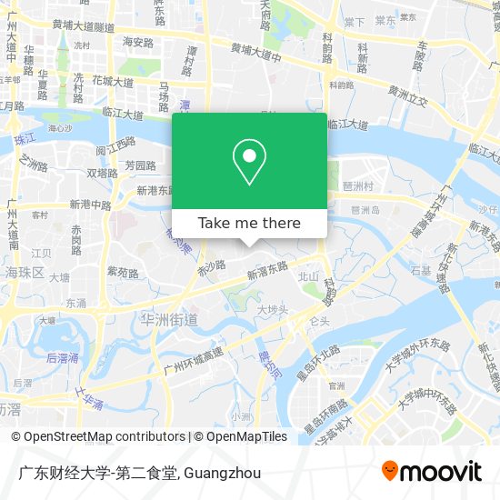 广东财经大学-第二食堂 map