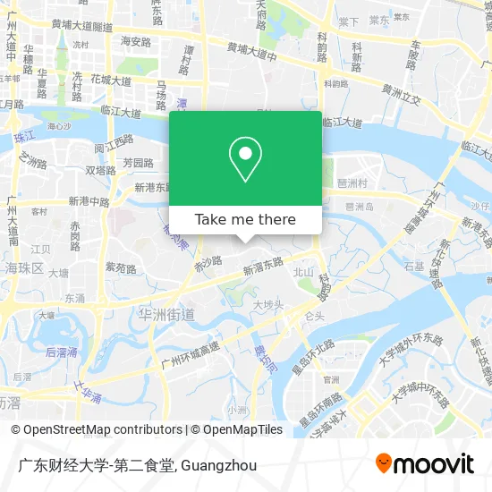 广东财经大学-第二食堂 map