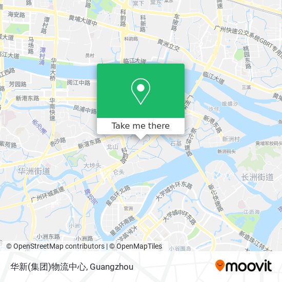 华新(集团)物流中心 map