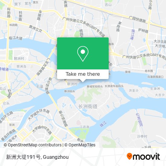 新洲大堤191号 map