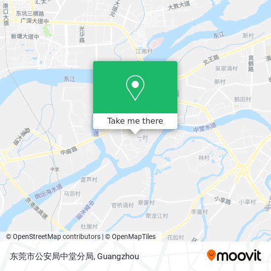 东莞市公安局中堂分局 map