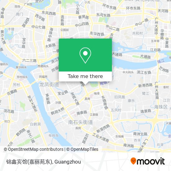 锦鑫宾馆(嘉丽苑东) map
