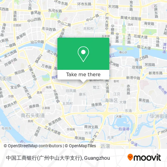 中国工商银行(广州中山大学支行) map