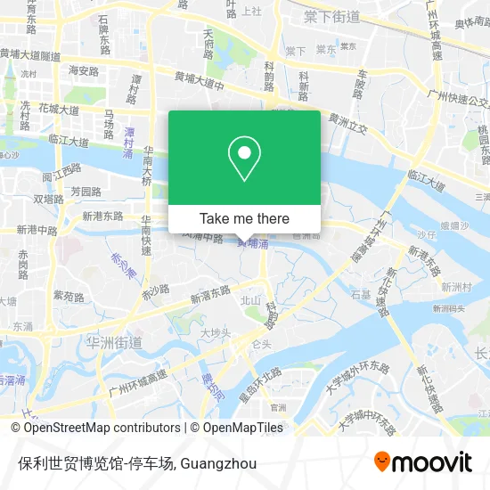 保利世贸博览馆-停车场 map