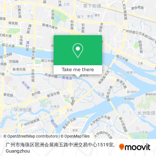 广州市海珠区琶洲会展南五路中洲交易中心1519室 map