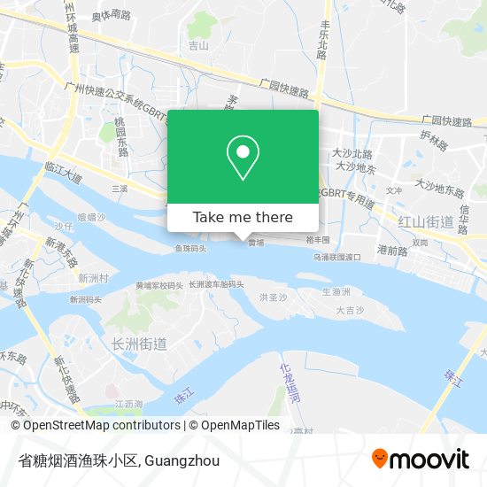 省糖烟酒渔珠小区 map