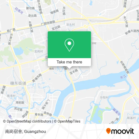 南岗宿舍 map
