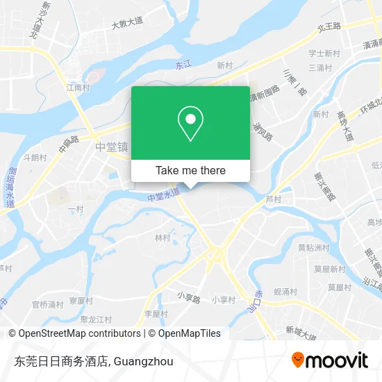 东莞日日商务酒店 map