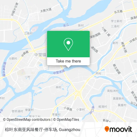 棕叶东南亚风味餐厅-停车场 map