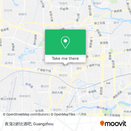 夜蒲2娇比酒吧 map