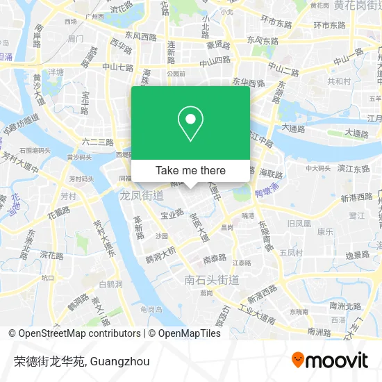 荣德街龙华苑 map