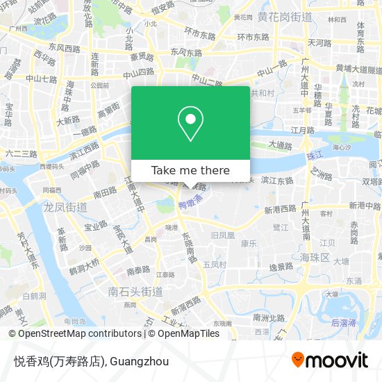 悦香鸡(万寿路店) map