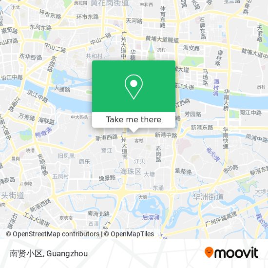 南贤小区 map