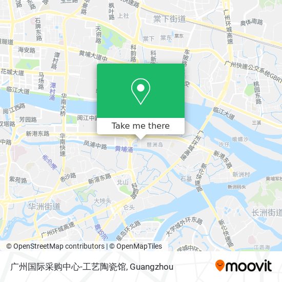 广州国际采购中心-工艺陶瓷馆 map