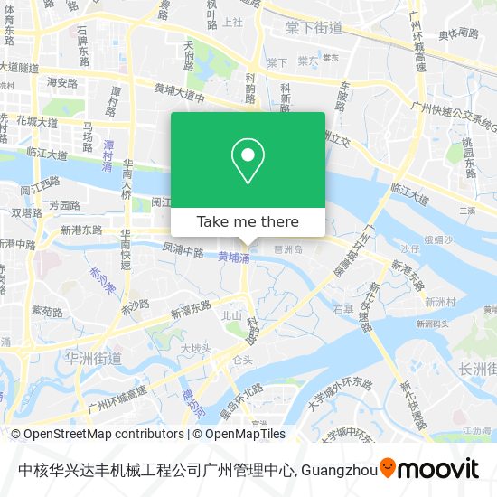 中核华兴达丰机械工程公司广州管理中心 map