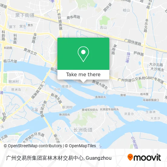 广州交易所集团富林木材交易中心 map