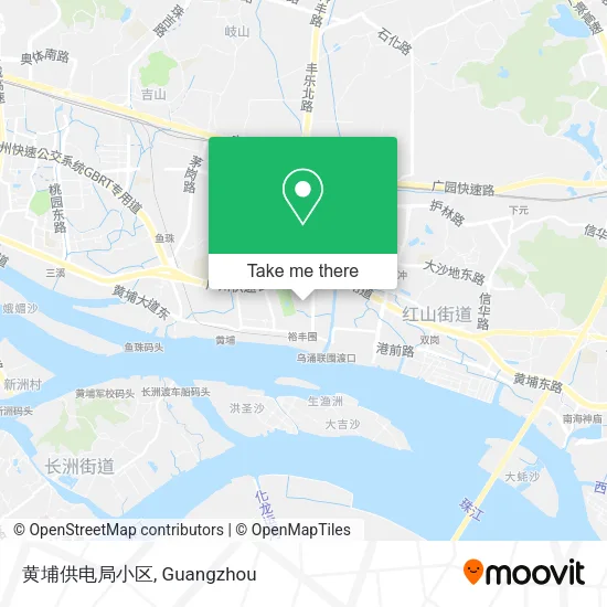 黄埔供电局小区 map