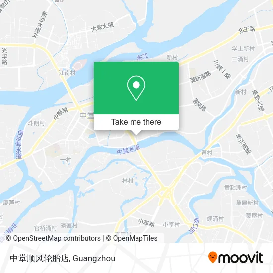中堂顺风轮胎店 map