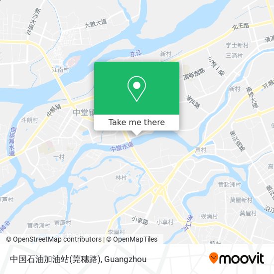 中国石油加油站(莞穗路) map