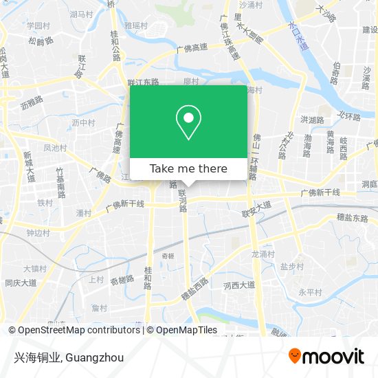 兴海铜业 map