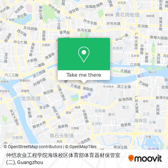 仲恺农业工程学院海珠校区体育部体育器材保管室(二) map