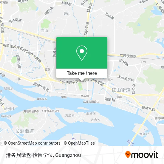 港务局散盘-怡园学位 map