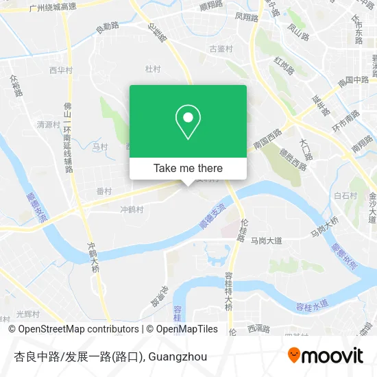 杏良中路/发展一路(路口) map