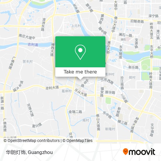 华朗灯饰 map