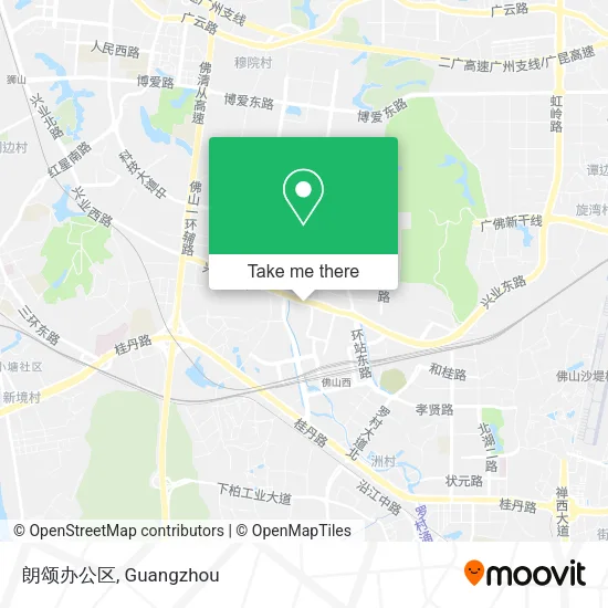 朗颂办公区 map