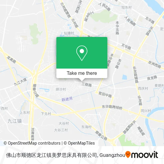 佛山市顺德区龙江镇美梦思床具有限公司 map