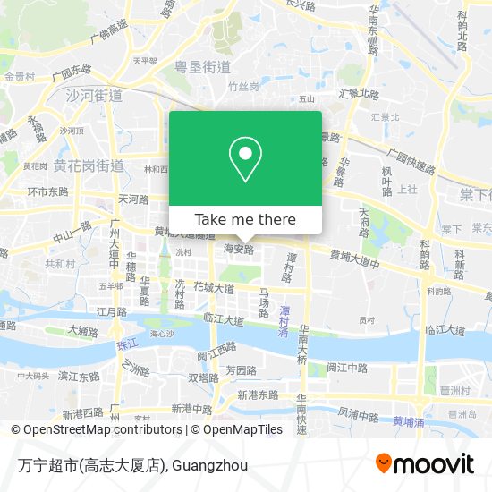 万宁超市(高志大厦店) map