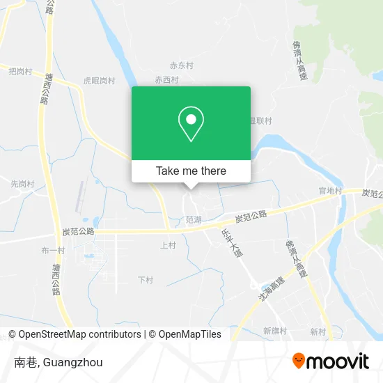 南巷 map