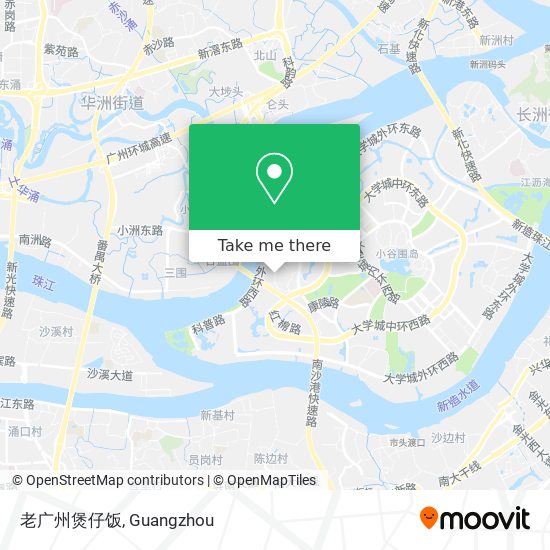 老广州煲仔饭 map