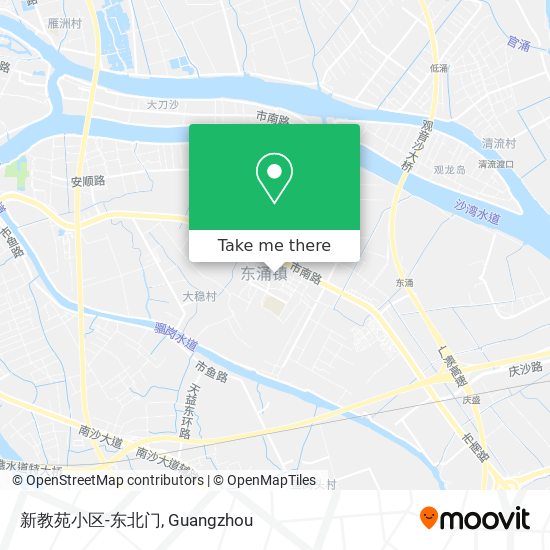 新教苑小区-东北门 map
