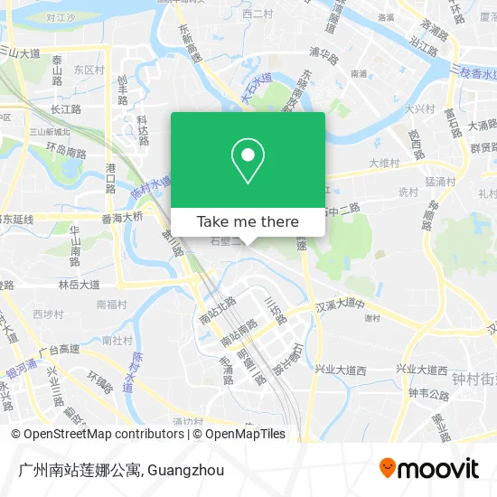 广州南站莲娜公寓 map