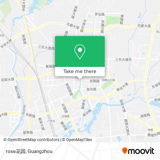 rose花园 map