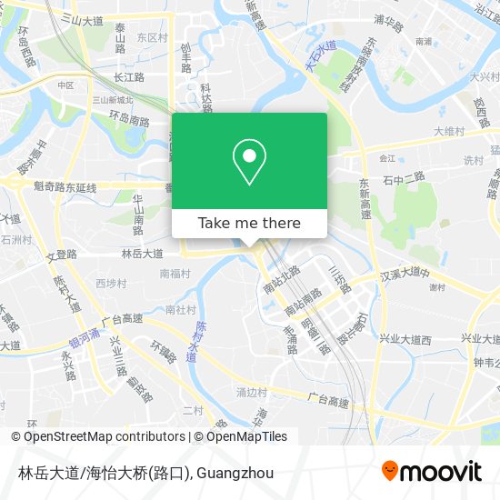 林岳大道/海怡大桥(路口) map