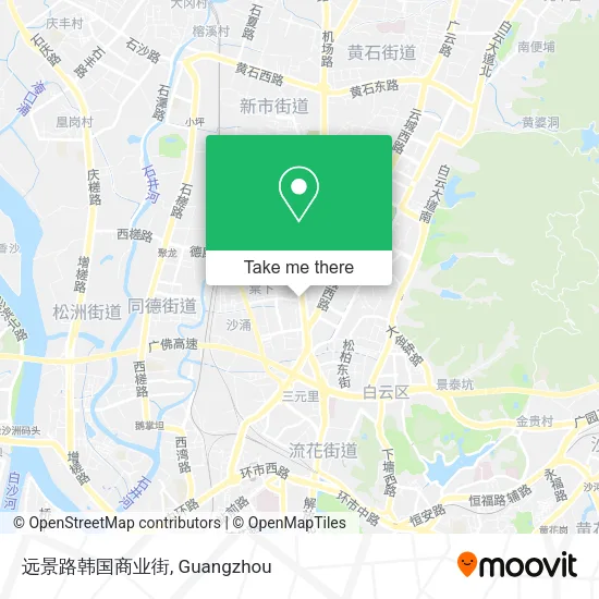 远景路韩国商业街 map