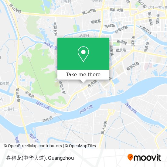 喜得龙(中华大道) map