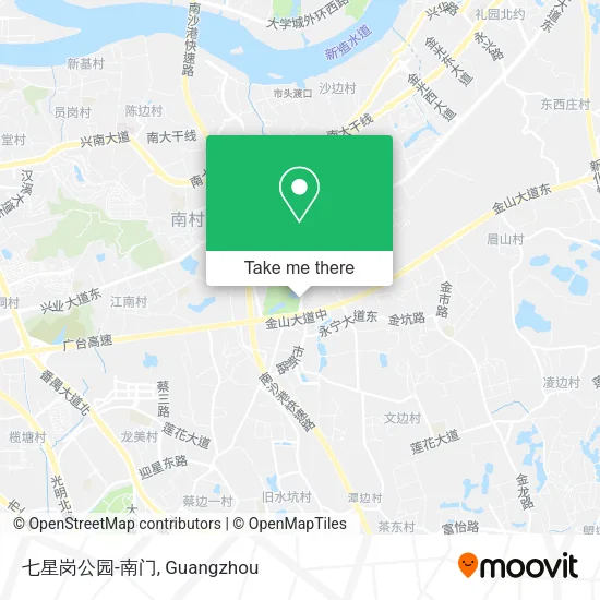七星岗公园-南门 map