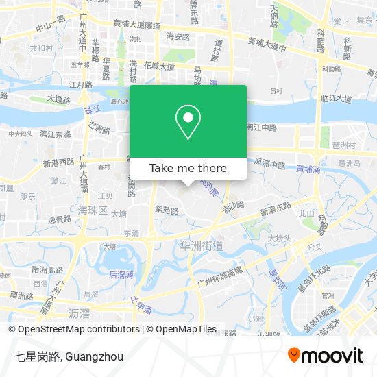 七星岗路 map