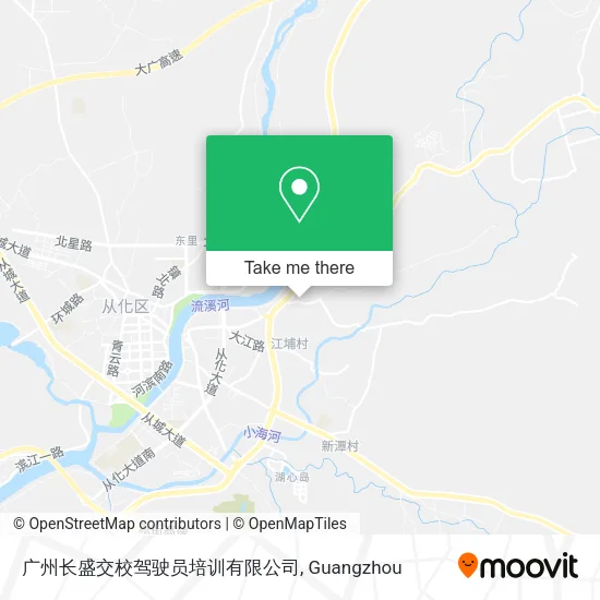 广州长盛交校驾驶员培训有限公司 map