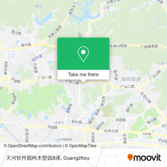 天河软件园柯木塱园B座 map