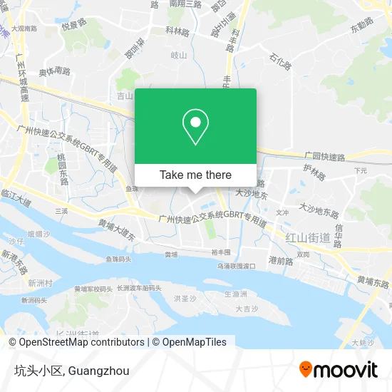 坑头小区 map