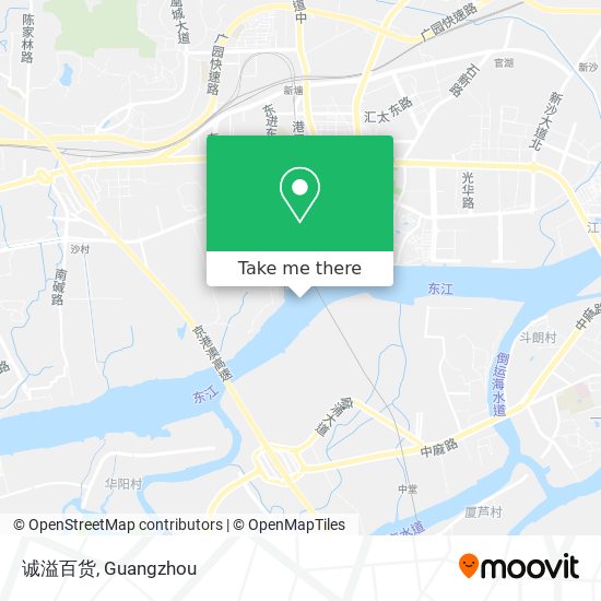 诚溢百货 map