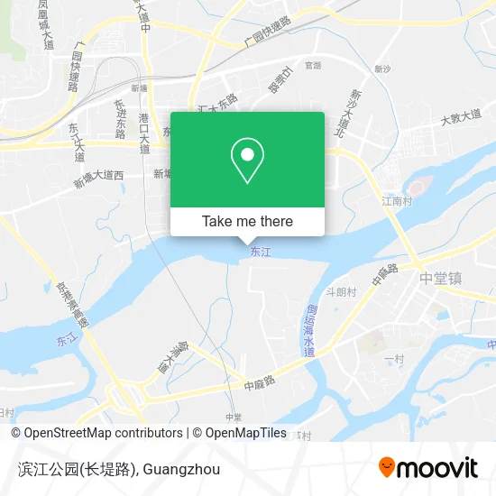 滨江公园(长堤路) map