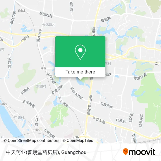 中天药业(普赐堂药房店) map