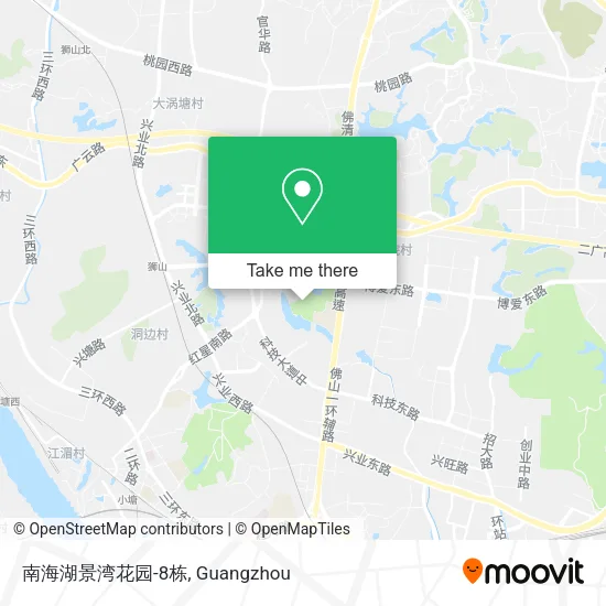 南海湖景湾花园-8栋 map